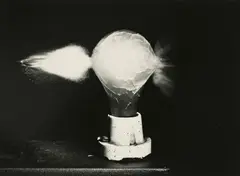 Light Bulb by Harold Eugene Edgerton, Gelatin silver print, printed probably 1980s, sold Nov 2012