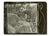 André Villers und Pablo Picasso, Découpage de Picasso, Gelatin silver print, printed later