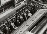 Albert Renger-Patzsch, Detail of a machine, Schubert & Salzer, Ingolstadt