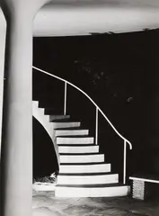Villa Breuhaus de Groot, Rhöndorf by Franz Lazi, 2 vintage ferrotyped gelatin silver prints on Agfa Brovira paper, sold Nov 2012