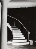Franz Lazi, Villa Breuhaus de Groot, Rhöndorf, 2 vintage ferrotyped gelatin silver prints on Agfa Brovira paper
