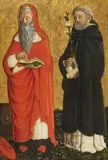 Cristoforo di Benedetto, SAINT JEROME AND SAINT DOMINIC, Tempera on panel