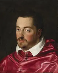 Scipione Pulzone, PORTRAIT OF FERDINANDO DE' MEDICI AS CARDINAL, Oil on canvas (relined)
