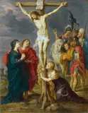studio of Peter Paul Rubens, THE CRUCIFIXION, Oil on copper