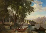 Carl Hummel, VILLA CARLOTTA NEAR LAKE COMO