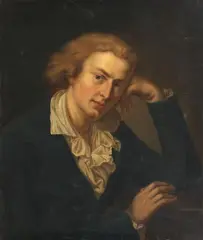 copy after Anton Graff, PORTRAIT OF FRIEDRICH SCHILLER, Oil on canvas