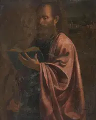 Italian School des frühen 17. Jahrhunderts, ST. PAUL THE APOSTLE, Oil on canvas (relined)