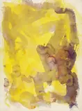 Gotthard Graubner, Ohne Titel (Untitled), Watercolour on textured chamois cardboard