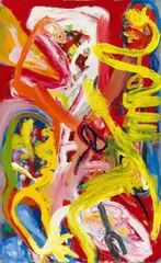 Franz Hitzler, Ohne Titel (Untitled), Acrylic on canvas