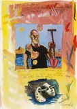 Jörg Immendorff, Ohne Titel (Aus der Serie: The Rake's Progress) / Untitled (from the series: A Rake's progress)