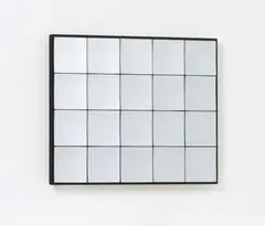 Adolf Luther, Ohne Titel (Untitled), Mirror object of 20 slightly convex shaped mirrors each ca