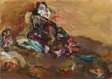 Marwan, Ohne Titel (Marionette) / Untitled (puppet), Oil on canvas