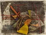Fritz Winter, Gelb-Orange (yellow-orange)