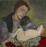 Mela Muter, Mütterlichkeit - Mutter mit Kind ("Maternité" - Mother with Child)