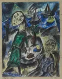 Otto Gleichmann, Szene am Meer (Scene by the Sea)