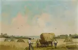 Eberhard Viegener, Erntetag in der Soester Börde (Harvesting in the Countryside of Soest)