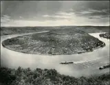 Rhine river near Boppard/Osterspey by August Sander, Gelatin silver print, printed early 1950s, sold May 2012