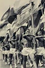 Lev Borodulin, Parade in Moscow, Gelatin silver print, printed later
