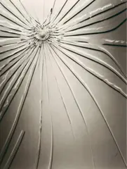 Cracked glass by Franz Lazi, Vintage gelatin silver print on Agfa paper, sold May 2012