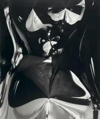 Reflection (Self-portrait) by Janos Szasz, Vintage gelatin silver print, sold May 2012