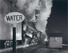 Highball for the double header by O. Winston Link, Gelatin silver print, printed, sold May 2012