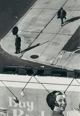 Billboard by André Kertész, Vintage gelatin silver print, sold May 2012