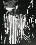 Peter Thomann, Oriental lane, Marrakech, Ferrotyped vintage gelatin silver print on Agfa paper