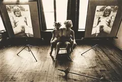 Les Krims, Untitled, Vintage gelatin silver print on Kodalith paper