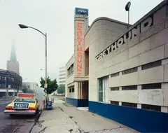 Bruce Wrighton, Greyhound Bus Station, Binghampton, Chromogenic print on Kodak paper