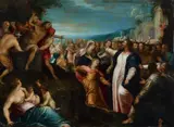 Hans Rottenhammer, THE RESURRECTION OF LAZARUS, Oil on copper