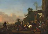 Philips Wouwerman, DEPART FOR A FALCONERY