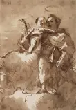 Giovanni Domenico Tiepolo, THE SAINT ANTHONY WITH THE INFANT JESUS