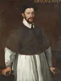 PORTRAIT OF A CLERGYMAN by Italian School, late 16th Century, Oil on canvas, mounted on wood, sold Mar 2012