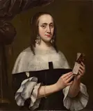 Balthasar Prins, around 1664, PORTRAIT OF WILLEMINA MOL, Oil on canvas (relined)
