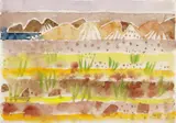 Eduard Bargheer, Landschaft am Nil