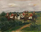 Otto Dill, Reiter