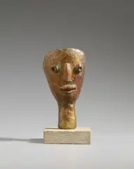 Pipe imaginaire by André Derain, Bronze sculpture on sandstone base, sold Dec 2011
