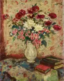 Georges d'Espagnat, Bouquet de Fleurs, Oil on canvas