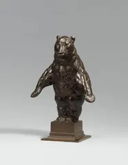 Stehender Bär by August Gaul, Bronze sculpture, sold Dec 2011