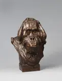 August Gaul, Jumbo-Kopf (Kopf eines Orang Utans)