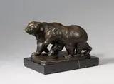 August Gaul, Laufende Bären (Zwei trabende Bären, Zwei Bären)