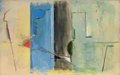 Eugène de Kermadec, Composition, Oil on canvas