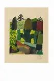 Park by Paul Klee, Facsimile colour lithograph after a watercolour on ivory-coloured laid paper, sold Dec 2011