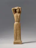 Gerhard Marcks, Frau im Gewand mit erhobenen Armen