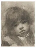 Lesser Ury, Brustbild eines Jungen (Half-Length Portrait of a Boy)