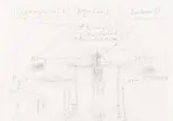 Untitled by Joseph Beuys, 4 works: each pencil on thin paper, similar to pergamin, each, sold Dec 2011