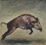 Karin Kneffel, Untitled (wild boar)