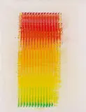 Heinz Mack, Untitled (colour chromatic), Pastel and oil crayon on wove paper