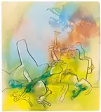 Roberto Sebastian Echaurren Matta, Paratif, Oil on canvas