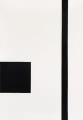 Aurélie Nemours, Point Vertical, Oil on canvas